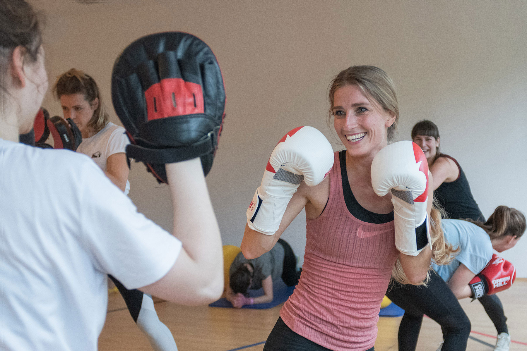 Foto des Trainings im Fit&Fun Studio Laim